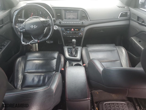 2018 Hyundai Elantra Sport with VIN KMHD04LB8JU467257, listed as a Copart auction lot 51586315 with 105,819 mi miles and Clean Title. Bid and sale history available at carsss.com. Image 8.