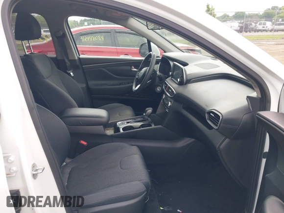 2019 Hyundai Santa Fe SE with VIN 5NMS23AD7KH111542, listed as a IAAI auction lot 42430502 with 78,755 mi miles and . Bid and sale history available at DreamBid. Image 5.