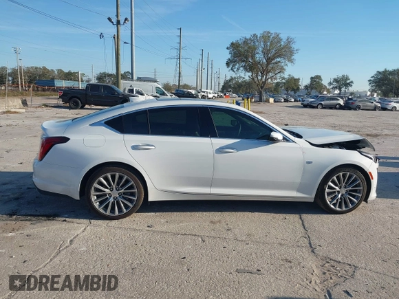 2024 Cadillac CT5 Premium Luxury with VIN 1G6DN5RK4R0130576, listed as a IAAI auction lot 41475020 with 2,201 mi miles and . Bid and sale history available at DreamBid. Image 13.