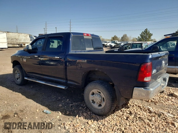 2012 Ram 2500 Big Horn with VIN 3C6UD5DL4CG147405, listed as a Copart auction lot 52204565 with 189,833 mi miles and Salvage title. Bid and sale history available at DreamBid. Image 2.