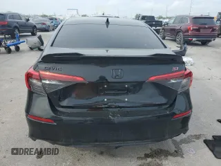 2024 Honda Civic Si with VIN 2HGFE1E57RH476536, listed as a Copart auction lot 50416615 with Not Provided miles and Salvage Title. Bid and sale history available at DreamBid. Image 6.