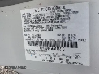 2006 Ford Mustang Standard with VIN 1ZVFT80N565148813, listed as a Copart auction lot 50636785 with 179,784 mi miles and Non Repairable. Bid and sale history available at carsss.com. Image 10.