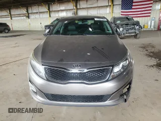 2015 Kia Optima SX with VIN 5XXGR4A70FG456501, listed as a Copart auction lot 47681395 with 125,092 mi miles and Salvage Title. Bid and sale history available at carsss.com. Image 5.