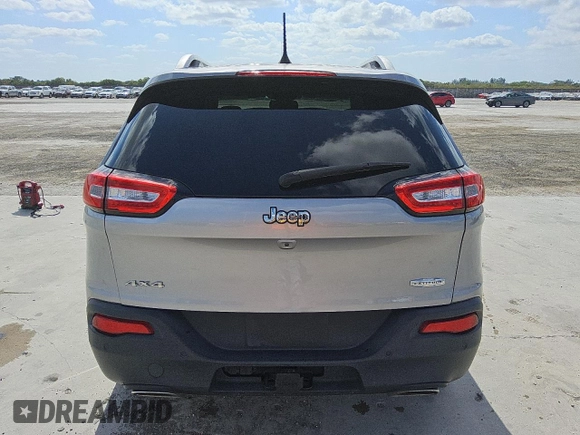 2016 Jeep Cherokee Latitude with VIN 1C4PJMCS0GW241483, listed as a Copart auction lot 53945455 with 125,314 mi miles and Clean Title. Bid and sale history available at carsss.com. Image 6.