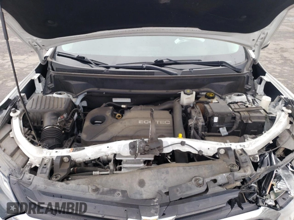 2018 Chevrolet Equinox LT with VIN 2GNAXSEV1J6258849, listed as a Copart auction lot 50948665 with 106,438 mi miles and Salvage Title. Bid and sale history available at carsss.com. Image 12.
