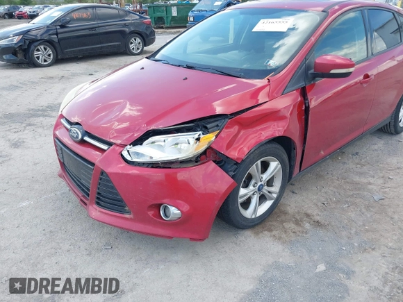 2012 Ford Focus SE with VIN 1FAHP3K29CL461124, listed as a IAAI auction lot 42165555 with 155,873 mi miles and . Bid and sale history available at carsss.com. Image 6.