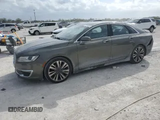 2017 Lincoln MKZ Select with VIN 3LN6L5C97HR621798, listed as a Copart auction lot 47200855 with 78,965 mi miles and Salvage Title. Bid and sale history available at carsss.com. Image 1.