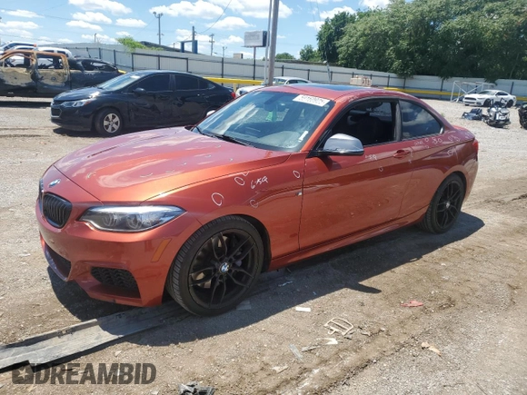 2018 BMW 2 Series M240i with VIN WBA2J5C54JVC07229, listed as a Copart auction lot 59160925 with 94,083 mi miles and Clean title. Bid and sale history available at DreamBid. Image 1.