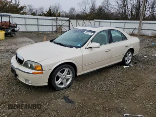 2002 Lincoln LS w/Base Pkg with VIN 1LNHM87A12Y681628, listed as a Copart auction lot 49519515 with 86,595 mi miles and Salvage Title. Bid and sale history available at carsss.com. Image 1.