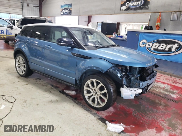 2013 Land Rover Range Rover Evoque Dynamic Premium z VIN SALVT2BGXDH823196, wystawiony jako Copart lot #43778785 z przebiegiem 89 509 mil mil oraz Szkoda całkowita • Salvage title. Historia ofert i sprzedaży dostępna na DreamBid. Obrazek 4.