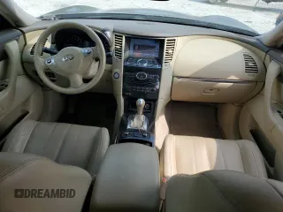 2015 Infiniti QX70 с VIN JN8CS1MU0FM381512, выставлен на аукционе Copart как лот 58560475 с пробегом 91 656 миль миль и Списание • Salvage title. История ставок и продаж доступна на DreamBid. Изображение 8.