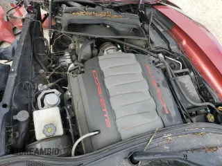2015 Chevrolet Corvette Z51 3LT with VIN 1G1YM2D7XF5100461, listed as a Copart auction lot 68673454 with Not Provided miles and Salvage Title. Bid and sale history available at carsss.com. Image 11.