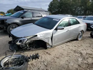 2015 Cadillac CTS RWD with VIN 1G6AP5SX2F0135080, listed as a Copart auction lot 85827504 with 95,287 mi miles and Salvage title. Bid and sale history available at DreamBid. Image 1.