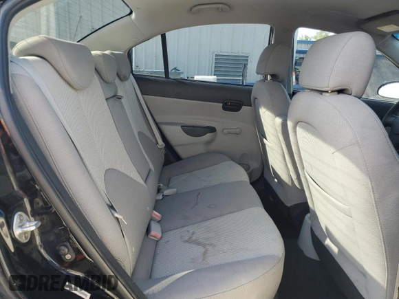 2008 Hyundai Accent GLS with VIN KMHCN46C18U223820, listed as a Copart auction lot 52495035 with 140,690 mi miles and Salvage Title. Bid and sale history available at carsss.com. Image 10.