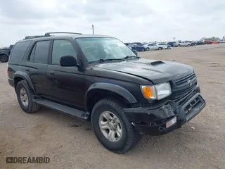 2001 Toyota 4Runner SR5 with VIN JT3GN86R810219248, listed as a IAAI auction lot 41711308 with 270,180 mi miles. Bid and sale history available at carsss.com. Image 1.