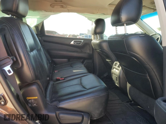 2016 Nissan Pathfinder Platinum with VIN 5N1AR2MN3GC605968, listed as a Copart auction lot 81529274 with 82,770 mi miles and Salvage Title. Bid and sale history available at carsss.com. Image 11.