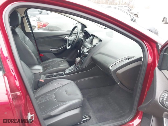 2015 Ford Focus Titanium with VIN 1FADP3N23FL248880, listed as a IAAI auction lot 41474936 with 86,245 mi miles. Bid and sale history available at carsss.com. Image 5.