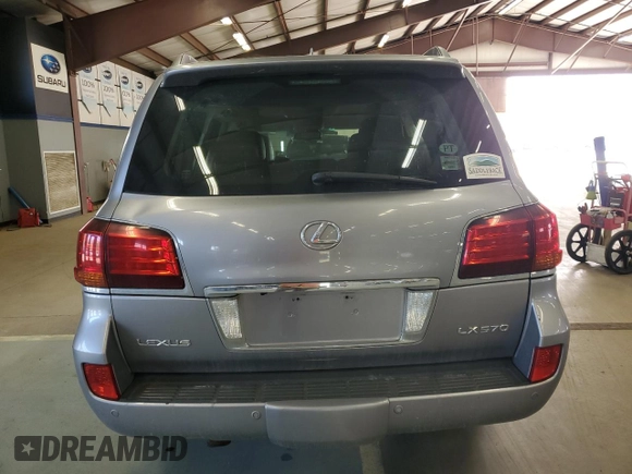 2008 Lexus LX 570 with VIN JTJHY00W284014368, listed as a Copart auction lot 55449945 with 115,564 mi miles and Clean Title. Bid and sale history available at carsss.com. Image 6.