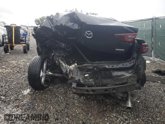 2019 Mazda 3 Premium with VIN 3MZBPAEM5KM103157, listed as a Copart auction lot 66746374 with 73,312 mi miles and Non Repairable. Bid and sale history available at DreamBid. Image 6.