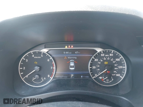 2019 Nissan Altima S z VIN 1N4BL4BV4KC187993, wystawiony jako IAAI lot #41972120 z przebiegiem 107 227 mil mil oraz . Historia ofert i sprzedaży dostępna na DreamBid. Obrazek 7.