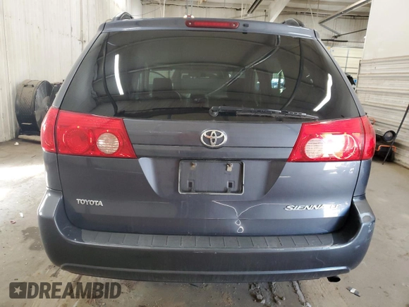 2009 Toyota Sienna CE with VIN 5TDZK23C39S284849, listed as a Copart auction lot 54169165 with 272,732 mi miles and Clean Title. Bid and sale history available at carsss.com. Image 6.
