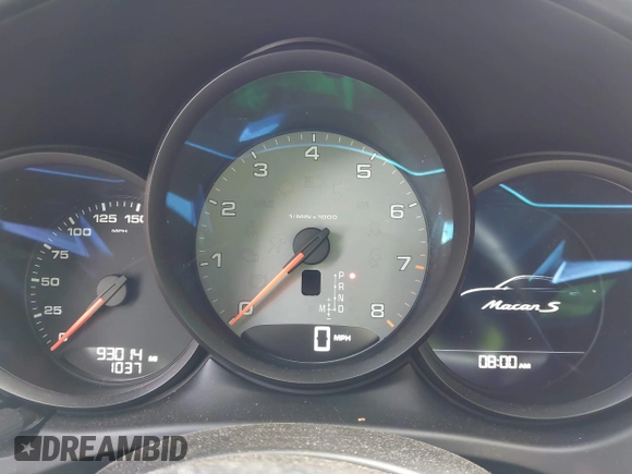 2017 Porsche Macan S with VIN WP1AB2A57HLB18303, listed as a IAAI auction lot 42343803 with 93,014 mi miles and . Bid and sale history available at DreamBid. Image 7.