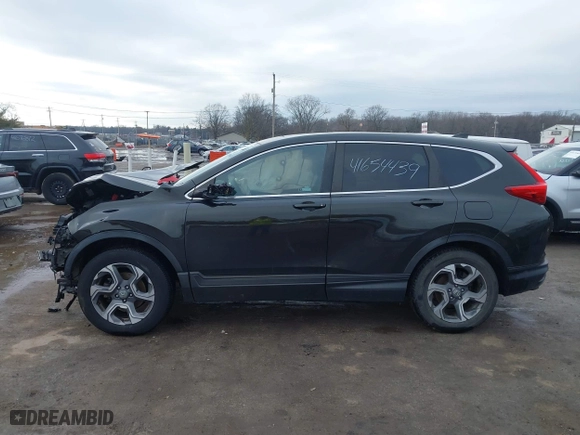 2018 Honda CR-V EX with VIN 7FARW2H51JE030696, listed as a IAAI auction lot 41654439 with 92,705 mi miles. Bid and sale history available at carsss.com. Image 15.