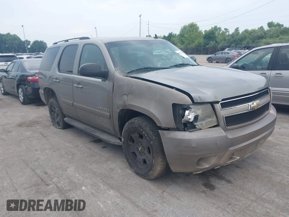 2008 Chevrolet Tahoe 2LT with VIN 1GNFK13058R248720, listed as a IAAI auction lot 42752215 with 245,050 mi miles and . Bid and sale history available at DreamBid. Image 1.