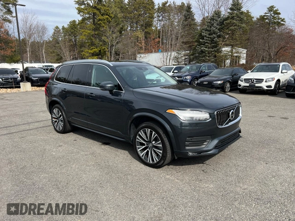 2021 Volvo XC90 Momentum z VIN YV4A22PK4M1675848, wystawiony jako Copart lot #49580865 z przebiegiem 138 201 mil mil oraz Czysty tytuł • Clean title. Historia ofert i sprzedaży dostępna na DreamBid. Obrazek 1.