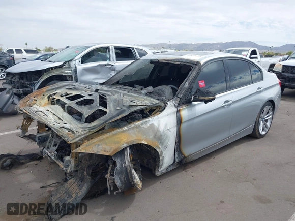 2015 BMW 3 Series 320i xDrive with VIN WBA3C3G52FNS75840, listed as a IAAI auction lot 41873015 with Not provided miles and . Bid and sale history available at DreamBid. Image 2.
