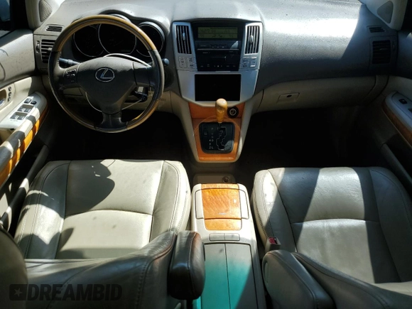 2005 Lexus RX 330 with VIN 2T2GA31U05C042160, listed as a Copart auction lot 53120035 with 190,409 mi miles and Salvage Title. Bid and sale history available at DreamBid. Image 8.