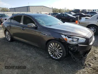 2015 Kia K900 Luxury with VIN KNALW4D48F6022332, listed as a Copart auction lot 75312254 with 167,589 mi miles and Salvage Title. Bid and sale history available at carsss.com. Image 4.