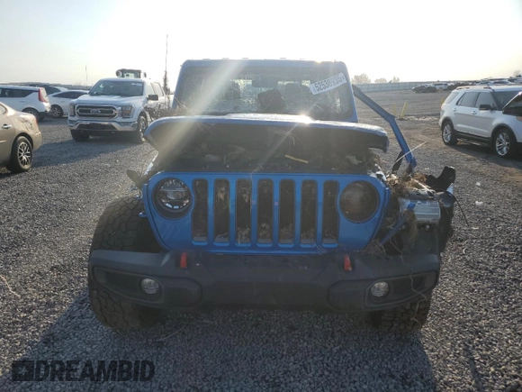 2021 Jeep Gladiator Rubicon z VIN 1C6JJTBGXML551111, wystawiony jako Copart lot #52538935 z przebiegiem Nie podano mil oraz Szkoda całkowita • Salvage title. Historia ofert i sprzedaży dostępna na DreamBid. Obrazek 5.
