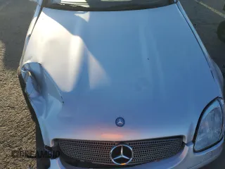 2004 Mercedes-Benz SLK-Class with VIN WDBKK65F44F307921, listed as a Copart auction lot 80109254 with 53,941 mi miles and Salvage Title. Bid and sale history available at carsss.com. Image 12.