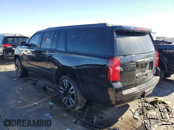 2019 Chevrolet Suburban Premier with VIN 1GNSKJKJ6KR134774, listed as a Copart auction lot 76118314 with 69,523 mi miles and Salvage Title. Bid and sale history available at DreamBid. Image 2.