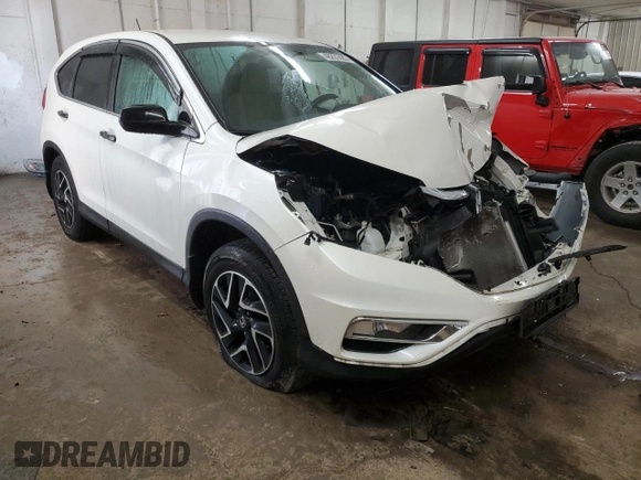 2016 Honda CR-V SE with VIN 5J6RM4H41GL056610, listed as a Copart auction lot 48231425 with 77,808 mi miles and Salvage Title. Bid and sale history available at carsss.com. Image 4.