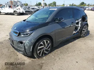 2015 BMW i3 with VIN WBY1Z4C57FV503706, listed as a Copart auction lot 50062645 with 46,101 mi miles and Salvage Title. Bid and sale history available at carsss.com. Image 1.