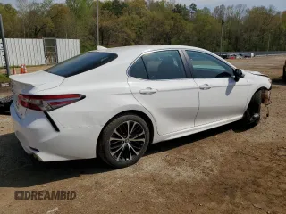2019 Toyota Camry LE with VIN 4T1B11HK0KU173428, listed as a Copart auction lot 50291985 with 89,778 mi miles and Salvage Title. Bid and sale history available at carsss.com. Image 3.