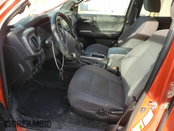 2016 Toyota Tacoma SR with VIN 3TMCZ5AN4GM030846, listed as a Copart auction lot 82512753 with 132,204 mi miles and Salvage Title. Bid and sale history available at carsss.com. Image 7.