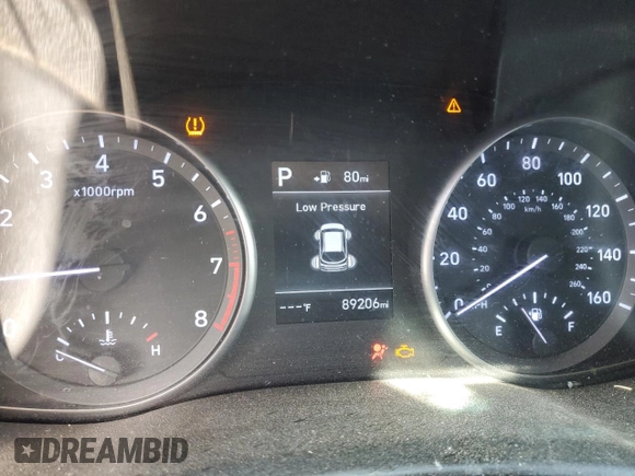 2018 Hyundai Elantra GT with VIN KMHH35LE0JU017322, listed as a Copart auction lot 71857674 with 89,206 mi miles and Salvage Title. Bid and sale history available at carsss.com. Image 9.