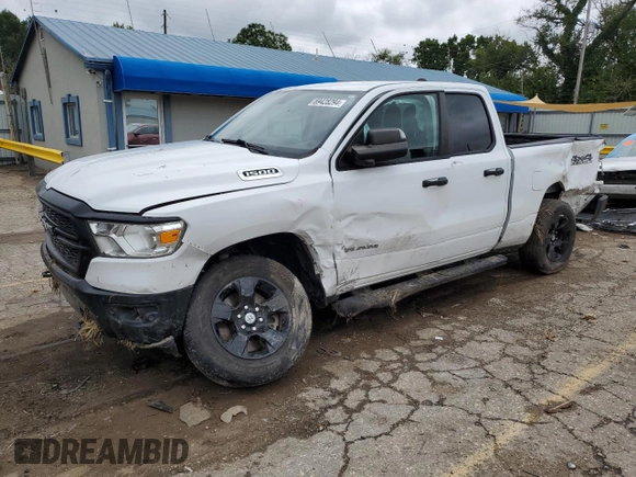 2020 Ram 1500 Tradesman with VIN 1C6RRFCG5LN264953, listed as a Copart auction lot 70284414 with 96,836 mi miles and Salvage title. Bid and sale history available at DreamBid. Image 1.