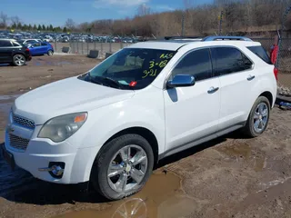 2011 Chevrolet Equinox LTZ with VIN 2CNFLGE56B6251481, listed as a IAAI auction lot 41671694 with 143,814 mi miles. Bid and sale history available at carsss.com. Image 2.
