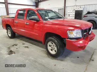 2008 Dodge Dakota SLT with VIN 1D7HE48K38S581338, listed as a Copart auction lot 85081194 with 217,780 mi miles and Salvage Title. Bid and sale history available at DreamBid. Image 4.