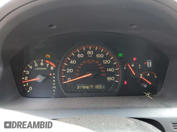 2003 Honda Accord LX z VIN 1HGCM72293A025018, wystawiony jako Copart lot #60990725 z przebiegiem 217 946 mil mil oraz Czysty tytuł • Clean title. Historia ofert i sprzedaży dostępna na DreamBid. Obrazek 9.