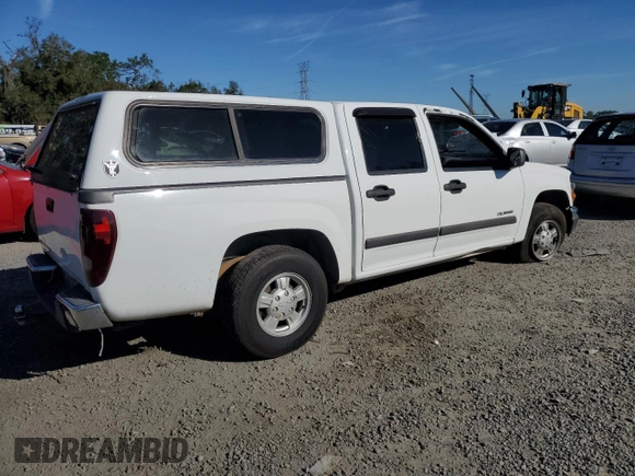 2005 Chevrolet Colorado 1SB LS Z85 with VIN 1GCCS136558171851, listed as a Copart auction lot 87368634 with 129,794 mi miles and Salvage Title. Bid and sale history available at carsss.com. Image 3.