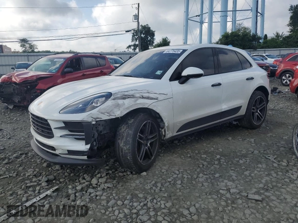 2021 Porsche Macan with VIN WP1AA2A5XMLB01007, listed as a Copart auction lot 64775435 with 83,924 mi miles and Salvage title. Bid and sale history available at DreamBid. Image 1.