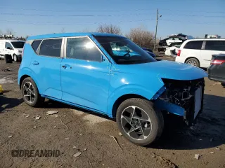 2024 Kia Soul EX with VIN KNDJ33AU2R7228701, listed as a Copart auction lot 46341625 with 4,703 mi miles and Salvage Title. Bid and sale history available at carsss.com. Image 4.