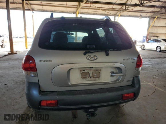 2006 Hyundai Santa Fe GLS with VIN KM8SC73D76U076450, listed as a Copart auction lot 80161354 with 153,966 mi miles and Clean Title. Bid and sale history available at carsss.com. Image 6.