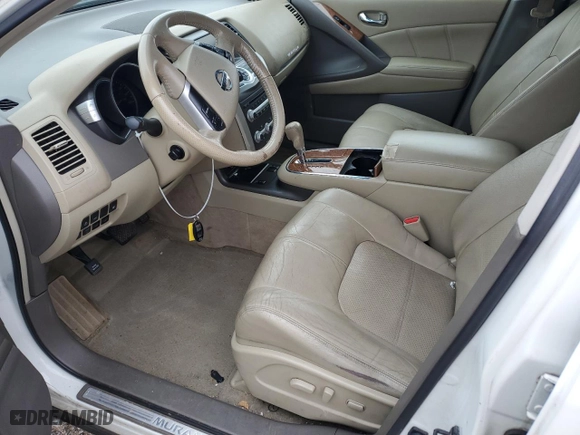 2011 Nissan Murano SL with VIN JN8AZ1MU6BW056249, listed as a Copart auction lot 85190934 with 266,028 mi miles and Clean Title. Bid and sale history available at carsss.com. Image 7.