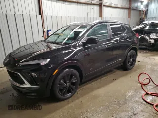 2025 Buick Encore GX Sport Touring with VIN KL4AMESL2SB055466, listed as a Copart auction lot 85033324 with 334 mi miles and Salvage title. Bid and sale history available at DreamBid. Image 1.